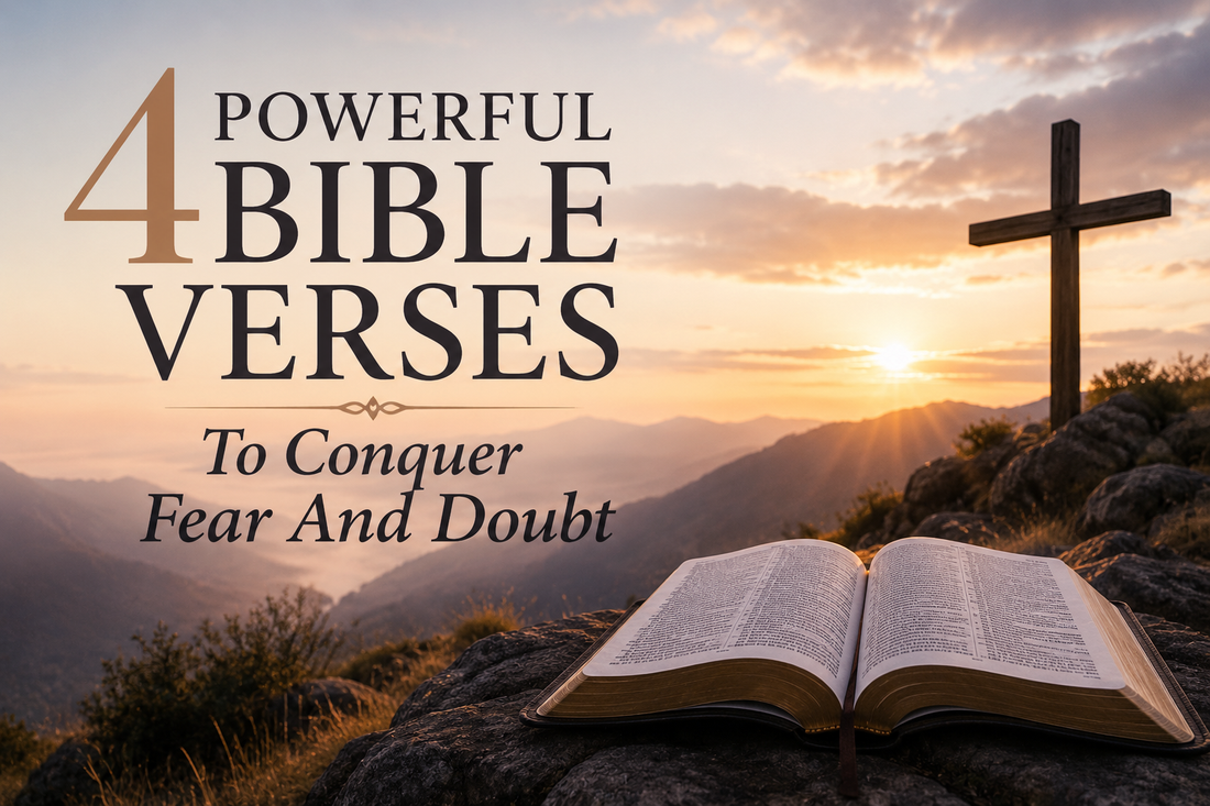 4 Powerful Bible Verses to Conquer Fear and Doubt!