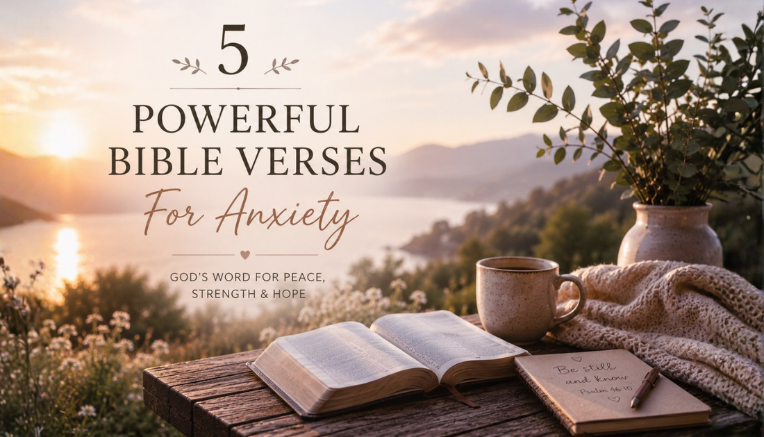 5 Powerful Bible Verses For Anxiety - Explained