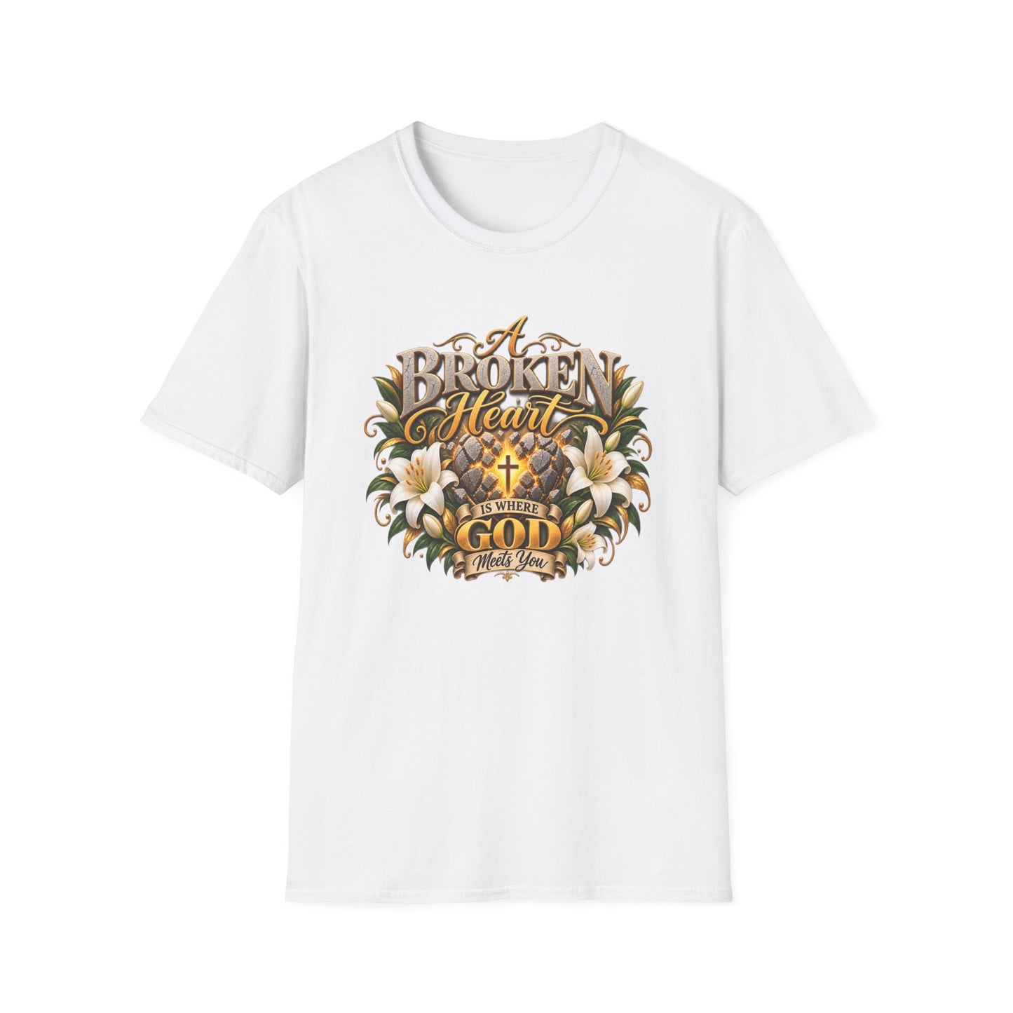 Where God Meets You Christian Healing T-Shirt
