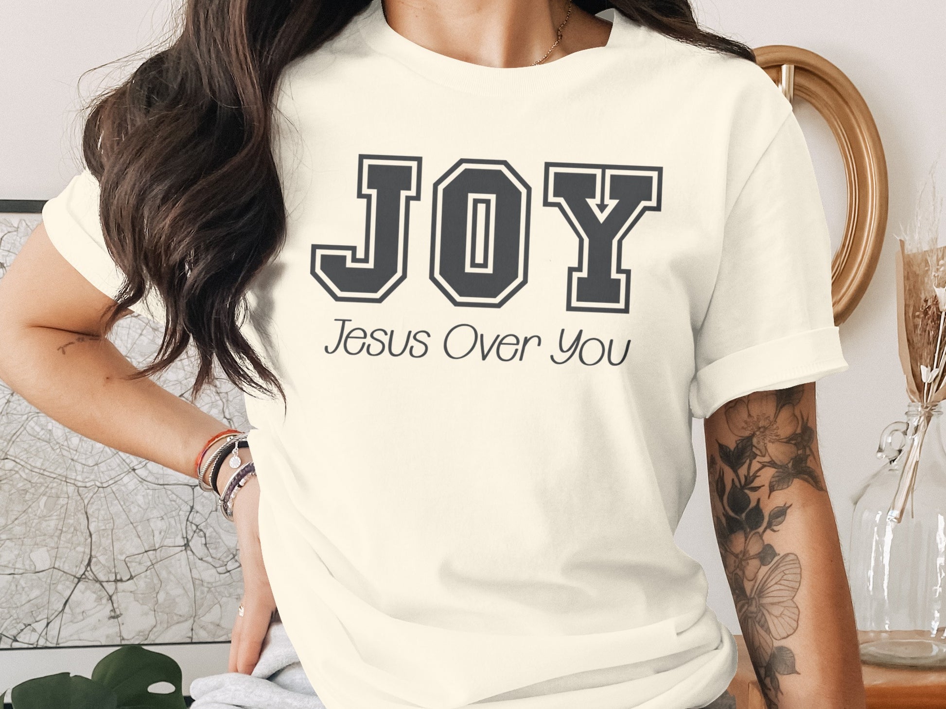 JOY Varsity Christian PNG Design Breaking Bread Designs