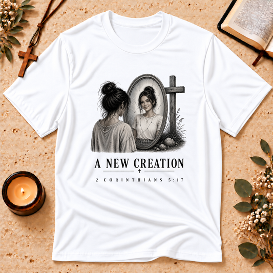 A New Creation Corinthians Faith T-Shirt Breaking Bread Designs