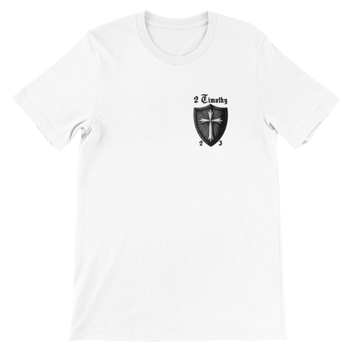Christian Army Of The Lord Men's T-Shirt – 2 Timothy 2:3 Design, Masculine Faith Apparel - Breaking Bread Designs