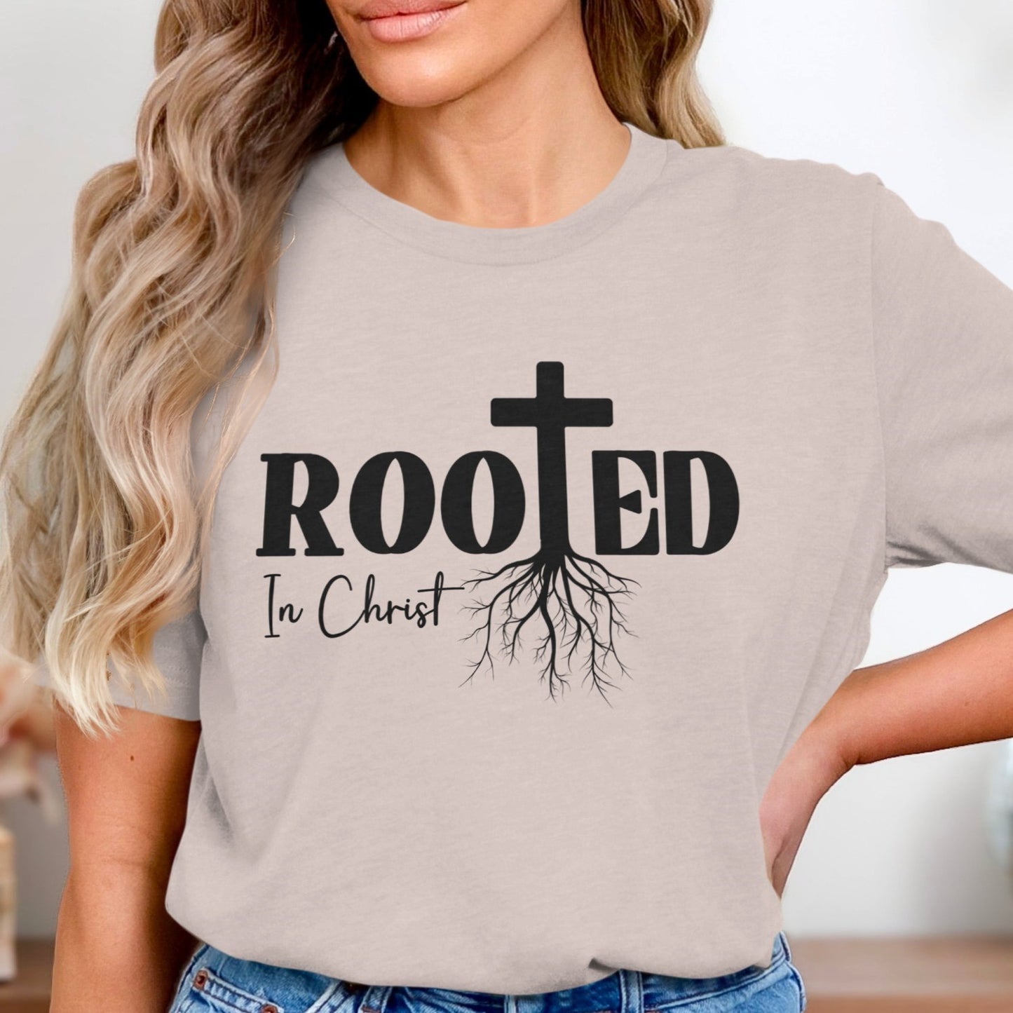 Rooted In Christ PNG Download Breaking Bread Designs