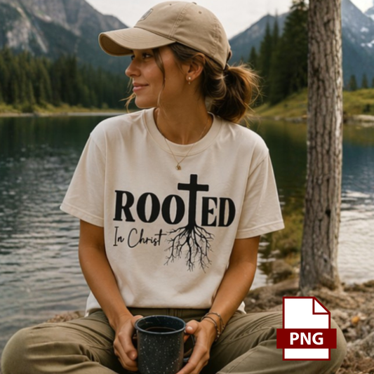 Rooted In Christ PNG Download Breaking Bread Designs