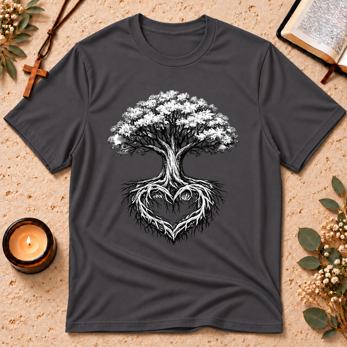 Tree of Life Christian T-Shirt Breaking Bread Designs