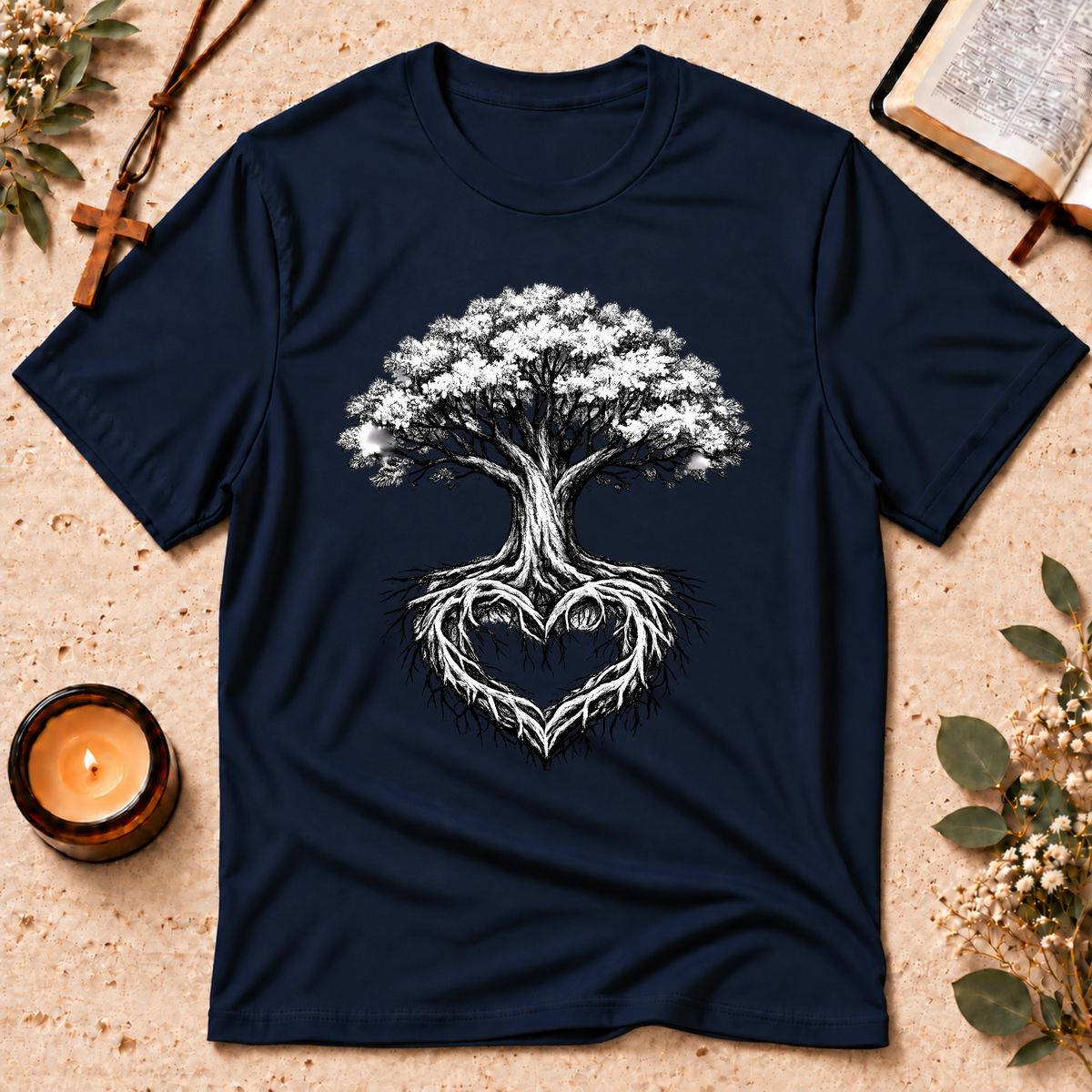 Tree of Life Christian T-Shirt Breaking Bread Designs