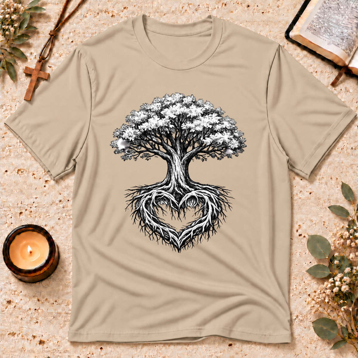 Tree of Life Christian T-Shirt Breaking Bread Designs