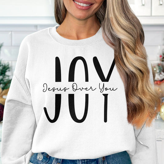 Jesus Over You Christian JOY T-Shirt Design Download Breaking Bread Designs