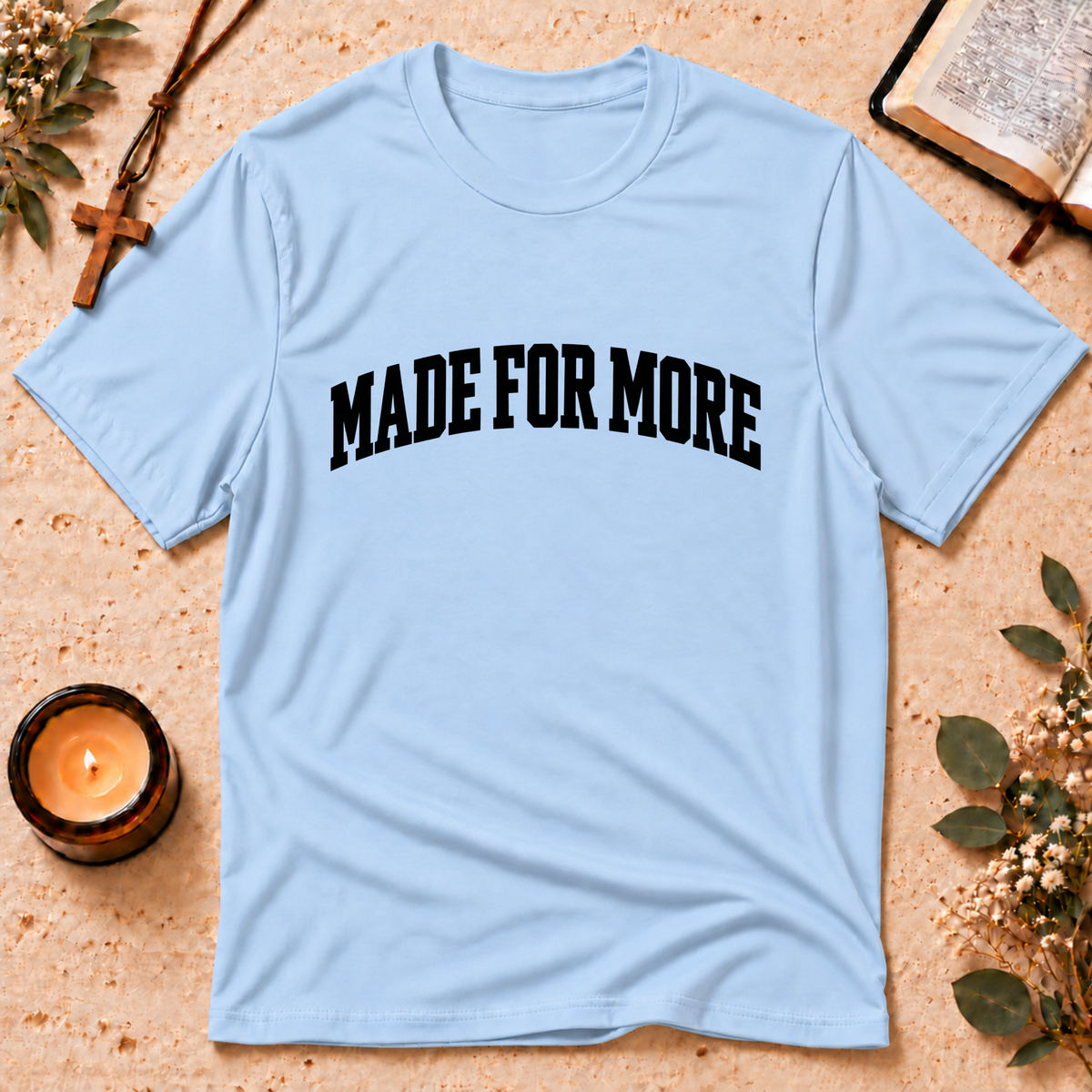 Made For More Inspirational Christian T-Shirt Breaking Bread Designs