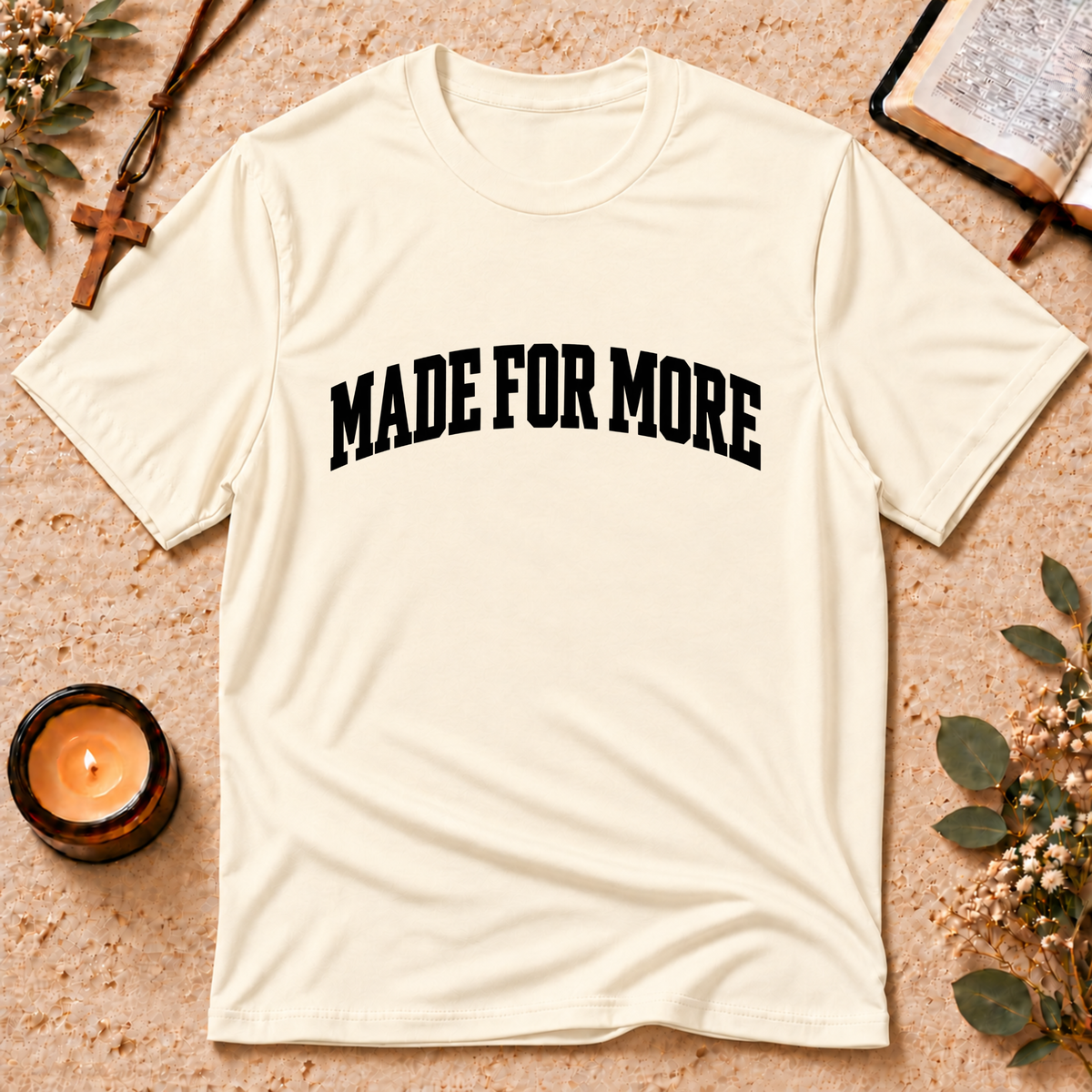 Made For More Inspirational Christian T-Shirt Breaking Bread Designs