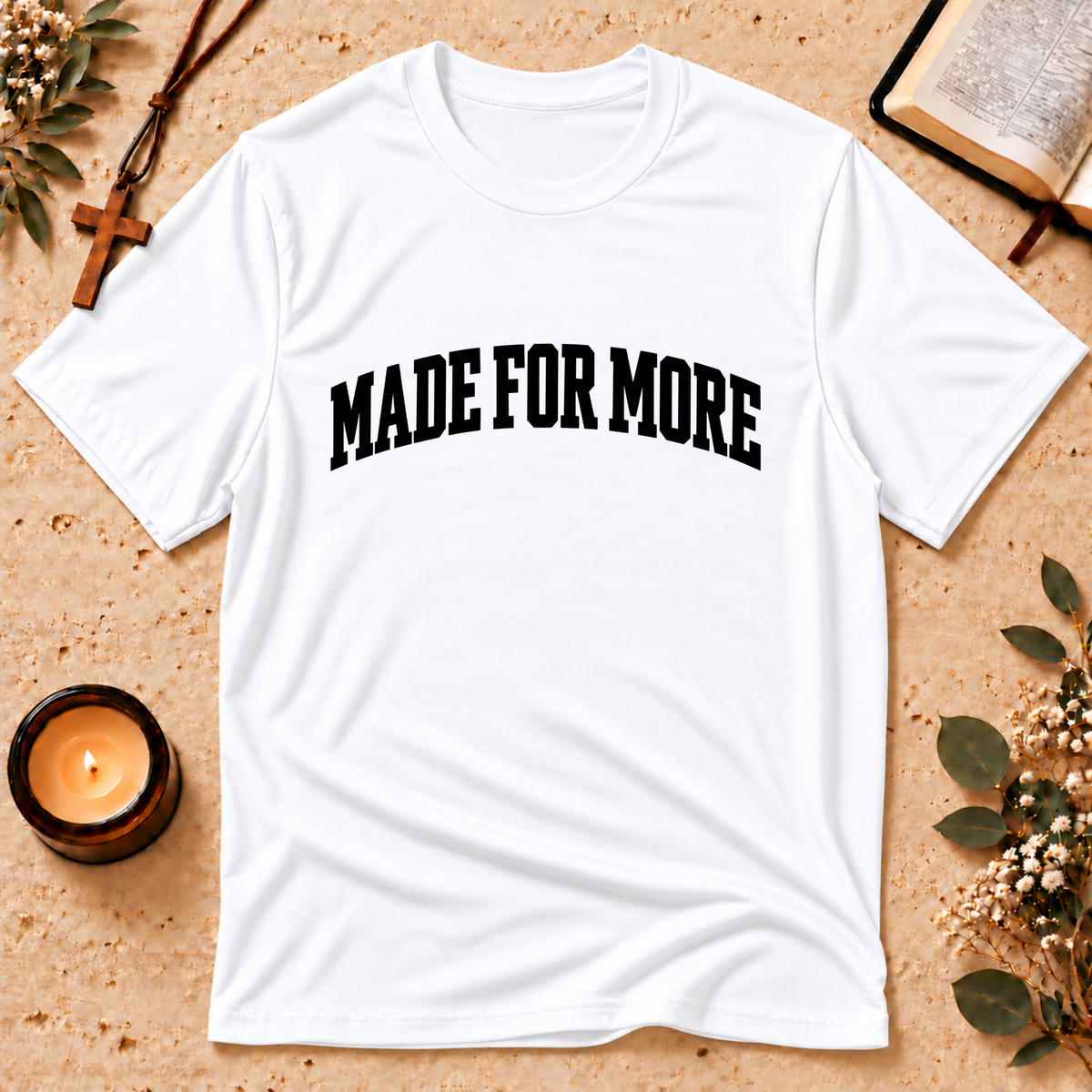 Made For More Inspirational Christian T-Shirt Breaking Bread Designs