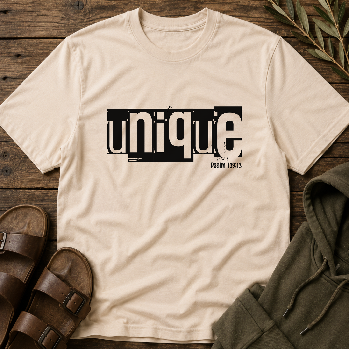 Unique Christian T-Shirt | Psalm 139:13 Faith-Based Graphic Tee | Minimalist Christian Shirt | Unisex Inspirational Apparel Breaking Bread Designs