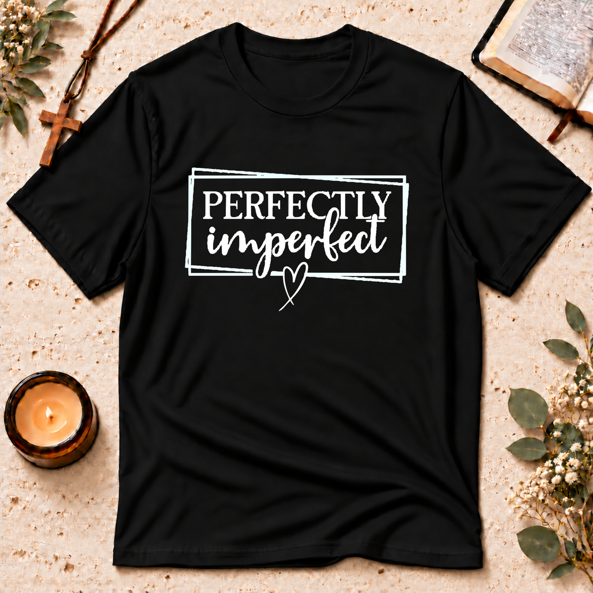 Perfectly Imperfect Christian Grace T-Shirt Breaking Bread Designs