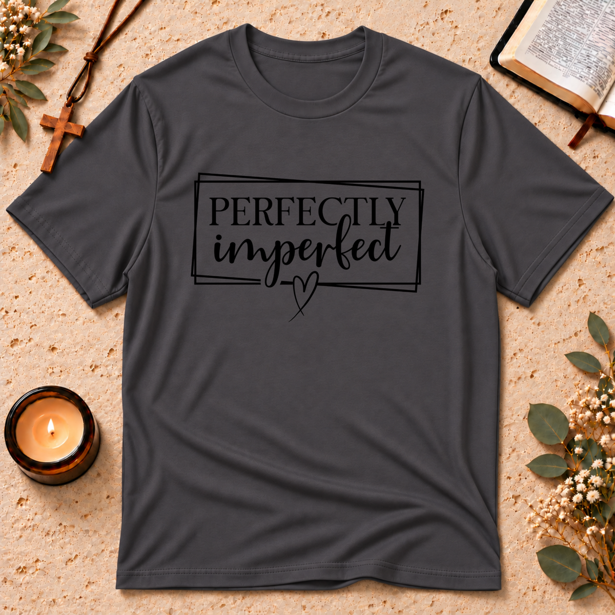 Perfectly Imperfect Christian Grace T-Shirt Breaking Bread Designs