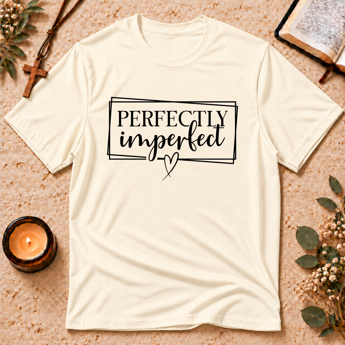 Perfectly Imperfect Christian Grace T-Shirt Breaking Bread Designs