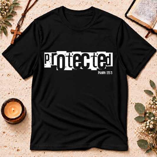Protected Christian Psalm T-Shirt Breaking Bread Designs